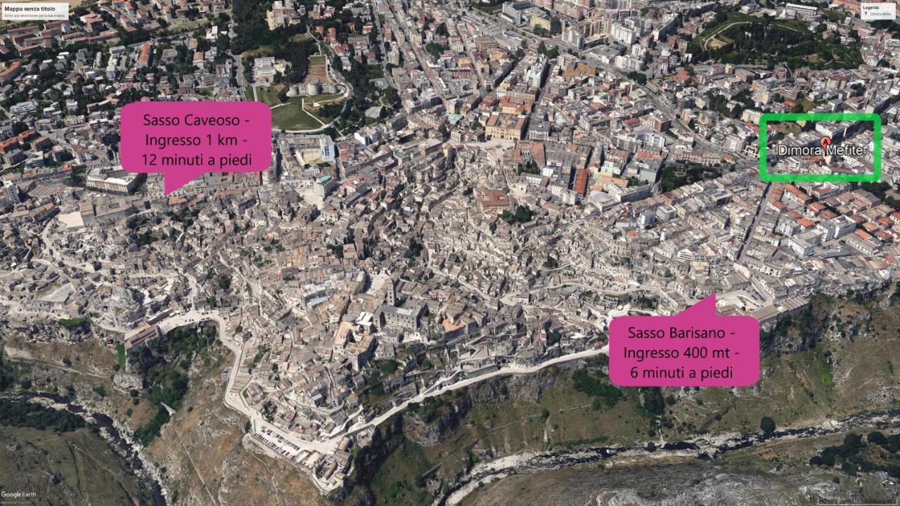 Dimora Mefite-Camere Con Bagno Privato E Self Check-In Matera Exteriör bild